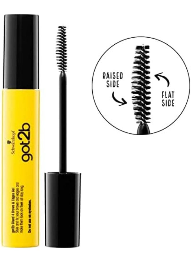 Schwarzkopf - Got2b Glued for Brows & Edges 2 in 1 Gel 16ml - Image 1