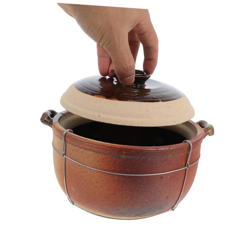 Homoyoyo وعاء فخاري تقليدي للطهي البطيء لتحضير اليخنات والحساء - Image 5