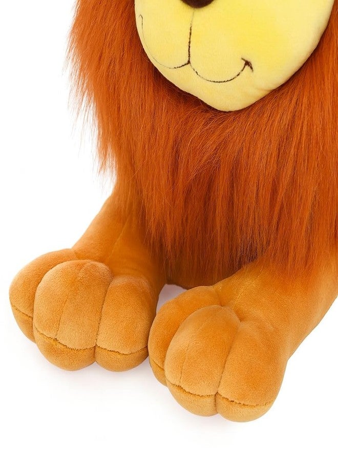DTR Creation Cute Sitting Lion Soft Toy – 41cm | Big Size Plush Animal for Boys & Girls | Super Soft & Huggable Toy for Kids - Image 5