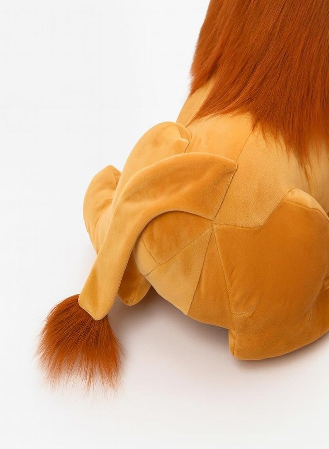 DTR Creation Cute Sitting Lion Soft Toy – 41cm | Big Size Plush Animal for Boys & Girls | Super Soft & Huggable Toy for Kids - Image 3