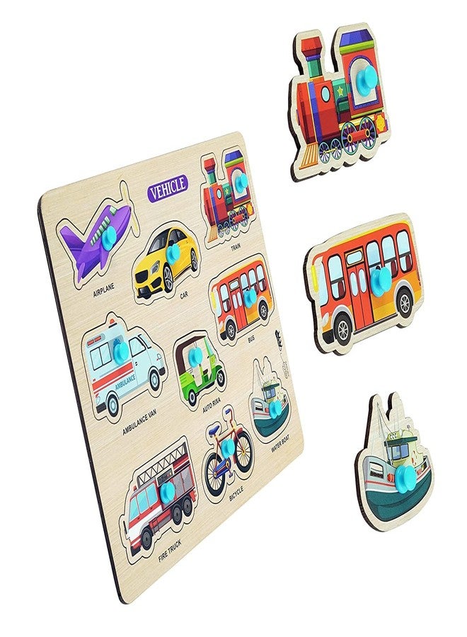 APPSTER Transport Vehicle Wooden Puzzle Toy Kids Games Toys for Kids 3+ Jigsaw Puzzles for Adults Baby Learning Educational Toys Board Game - Image 2