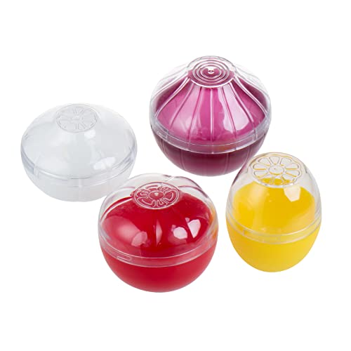 Lxmxgk Vegetable and Fruit Storage Containers for Fridge, BPA Free Fresh reusable Food Savers, Onion Storage Container 、Garlic Saver、Tomato Saver and Lemon Keeper，Refrigerator Vegetable Crisper (Circular) - Image 1