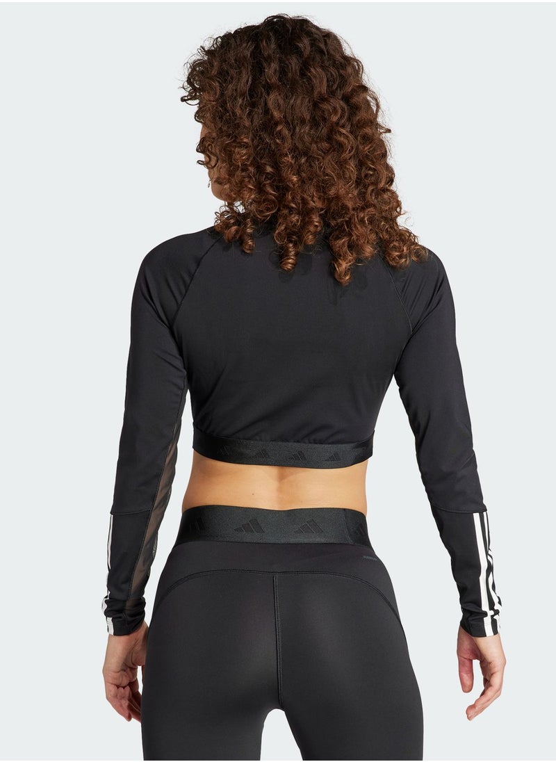 Adidas - Hyperglam Cropped T-Shirt - Image 1