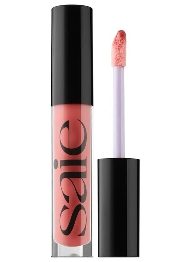 Saie - Saie   Glossy Bounce™  High Shine Lip Gloss -   Bounce - purple ,  Moisturizing Oil Infused, 5ml - Image 1