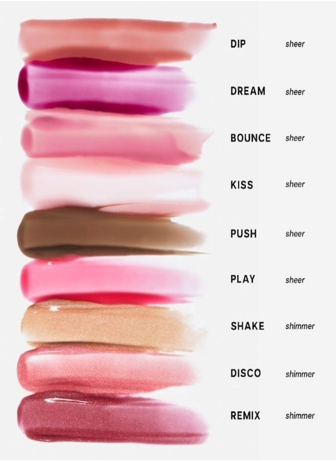 Saie - Saie   Glossy Bounce™  High Shine Lip Gloss -   Bounce - purple ,  Moisturizing Oil Infused, 5ml - Image 1