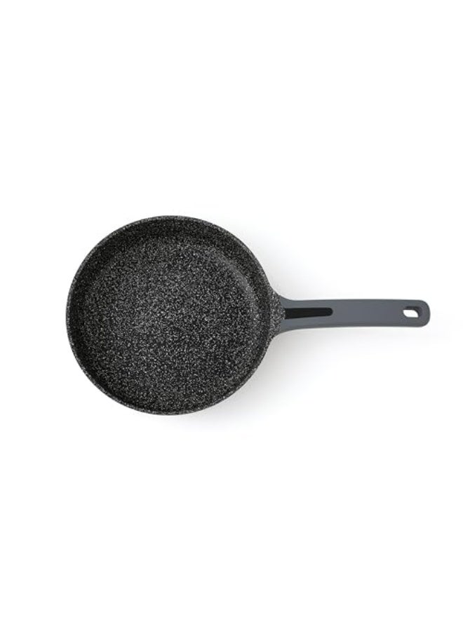 جوليا مِقلاة جوليا  إيليت إيدج 26 سم - رمادي - جرانيت أسود غير لاصق - يدعم الحث الحراري - Image 3