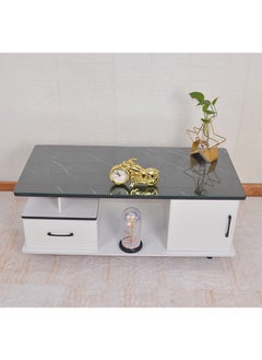 keke Multifunctional Modern Living Room Coffee Table With 4mm Toughned Thick Glass top  - Image 5