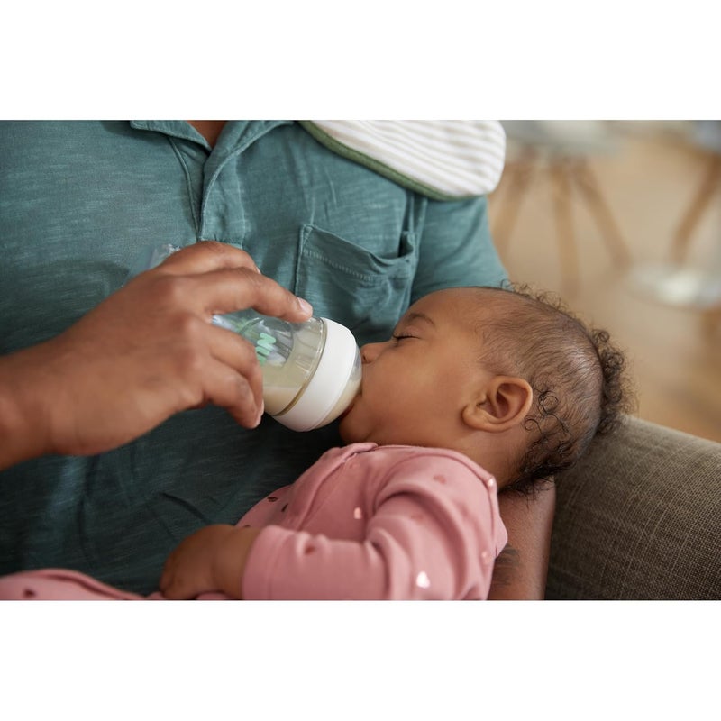 NUK Simply Natural Baby Bottle Nipples  Medium Flow Silicone Extra Soft AntiColic Air System BPAFree Pack of 2 - Image 2