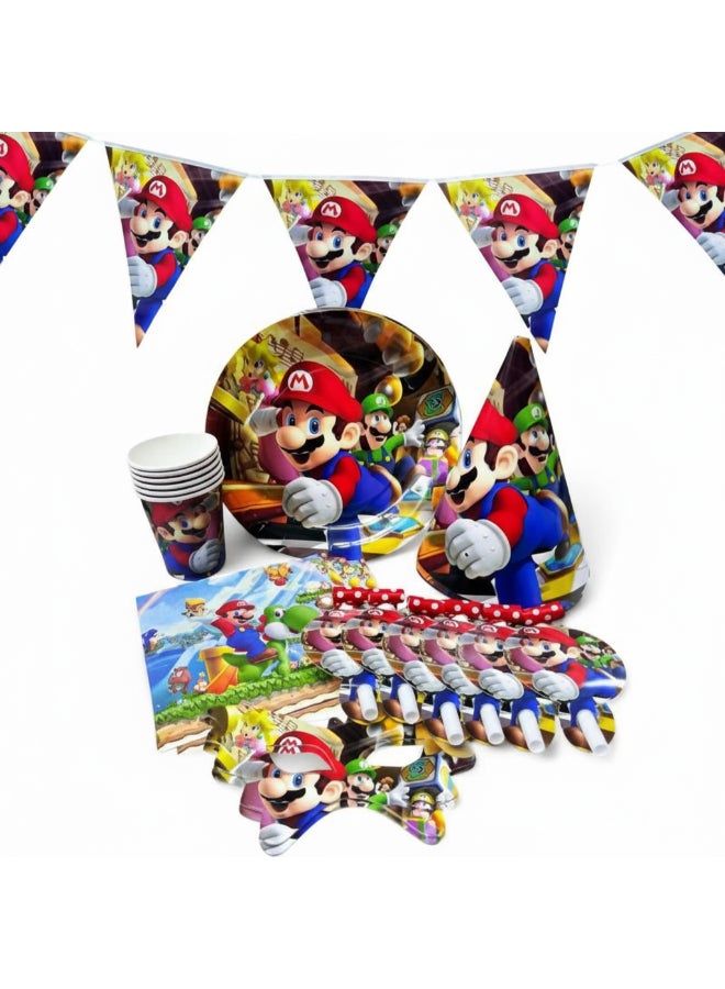 Toyland Birthday Party Set – Complete Kids Party Decoration And Tableware Kit - Image 1