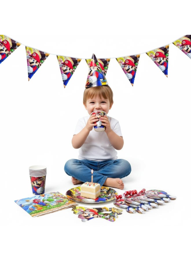 Toyland Birthday Party Set – Complete Kids Party Decoration And Tableware Kit - Image 2