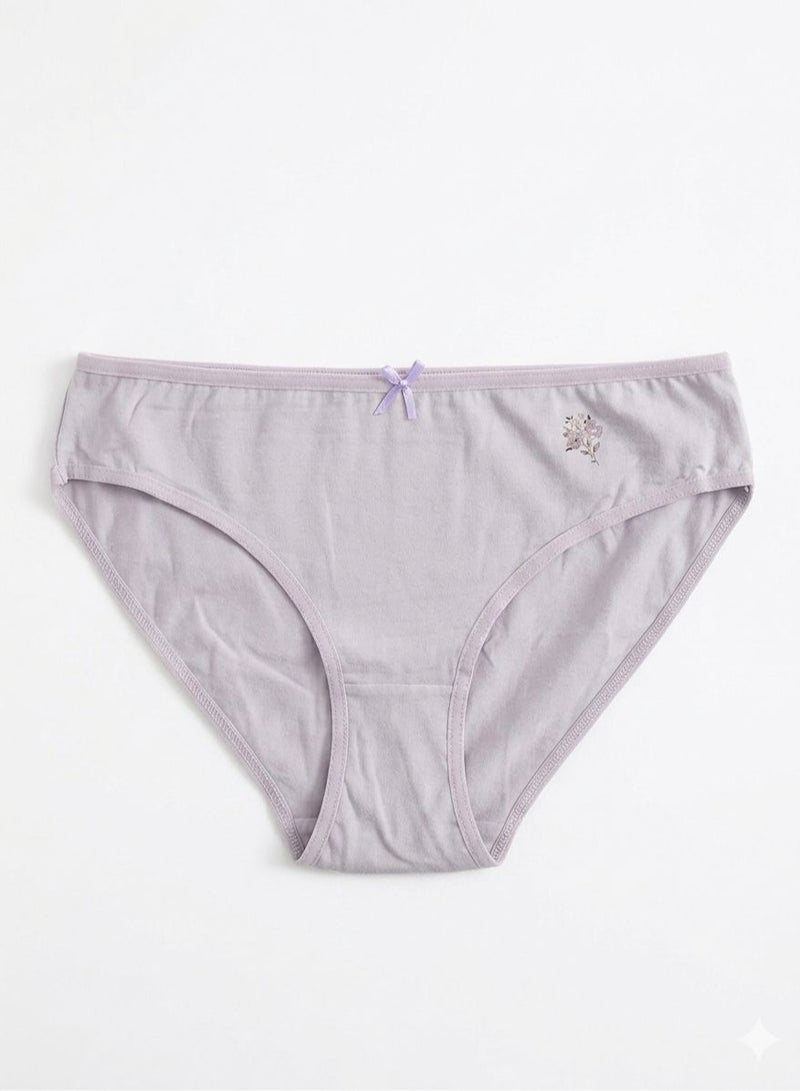 Vanilla Women's Pack of 5 Cotton Bikini Panties Underwear - Image 2