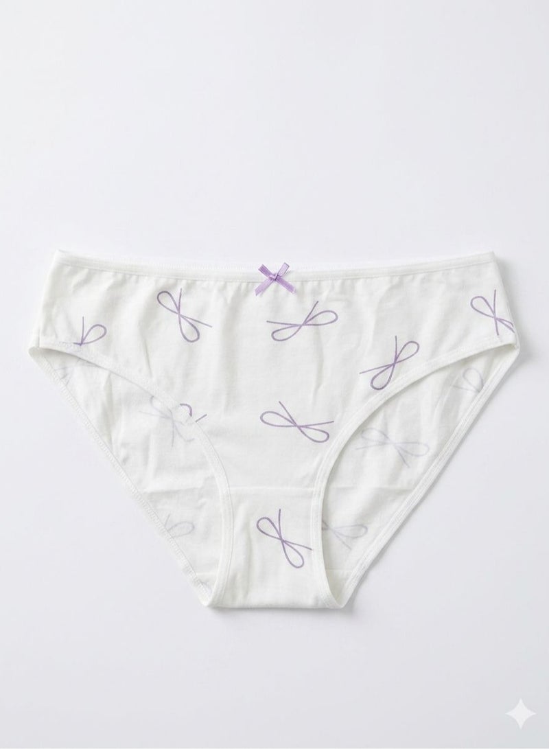 Vanilla Women's Pack of 5 Cotton Bikini Panties Underwear - Image 5