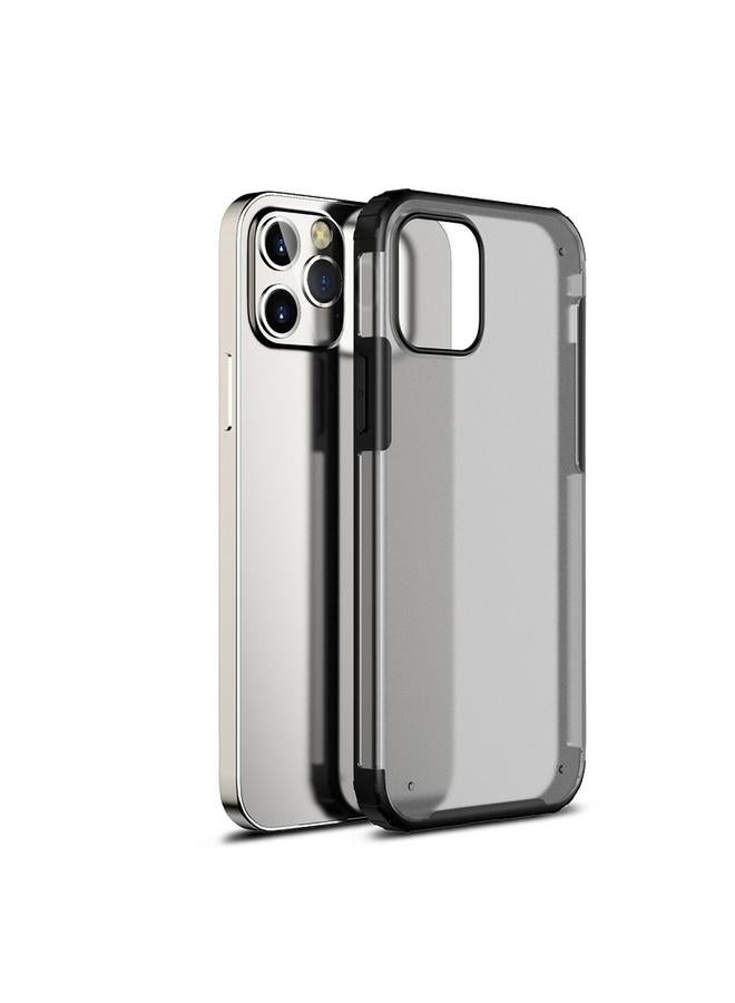 The Bros Case For iPhone 12 Pro Max Shockproof Ultra-thin Frosted TPU + PC Protective Case