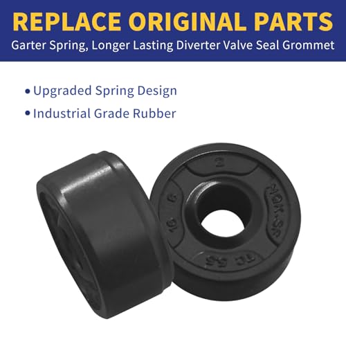 deawater W10195677 WPW10195677 Dishwasher Diverter Valve Seal Grommet 4-Pack, Replacement for Whirlpool, Replaces AP6016787 PS11750080 EAP11750080 - Image 3