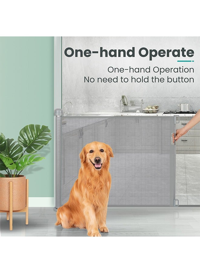 OASIS DESERT Pet And Children's Telescopic Safety Door Railings And Staircase Protection Door Railings Can Be Used Dual-Purpose Without Drilling/Drilling (150cm*89cm) - Image 3