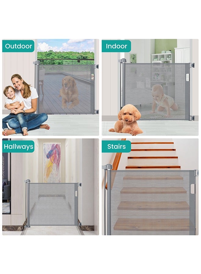 OASIS DESERT Pet And Children's Telescopic Safety Door Railings And Staircase Protection Door Railings Can Be Used Dual-Purpose Without Drilling/Drilling (150cm*89cm) - Image 5