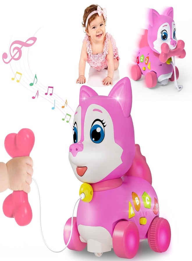Holaxander Musical Puppy Toy 6-12 Months,Baby Bilingual Toddler Learning for 1+ Year Old Girl Gift,Baby Crawling Toys,Infant Tummy Time Toy, 1st Birthday Gift Christmas for Newborn Girl Boy Age 1-2 - Image 1