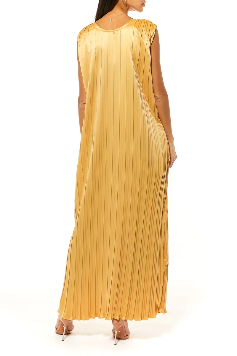 Moistreet  Crew Neck  Maxi Dress for Women | Best Price UAE