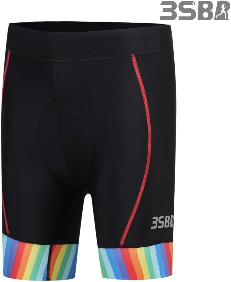 3SB Triathlon Shorts, Women's Tri Shorts, Padded, Butterfly, Riding Pants, Training - Image 5