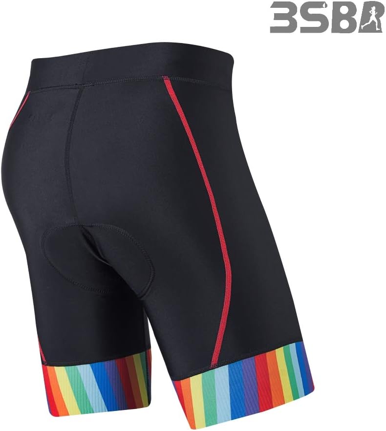 3SB Triathlon Shorts, Women's Tri Shorts, Padded, Butterfly, Riding Pants, Training - Image 2