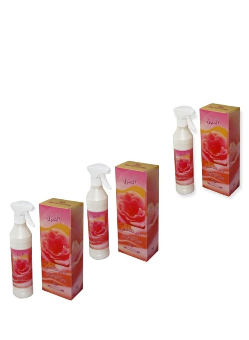 بانافع معطر المنزل ورد طائفي مكون من 3 قطع 500مل - Image 1