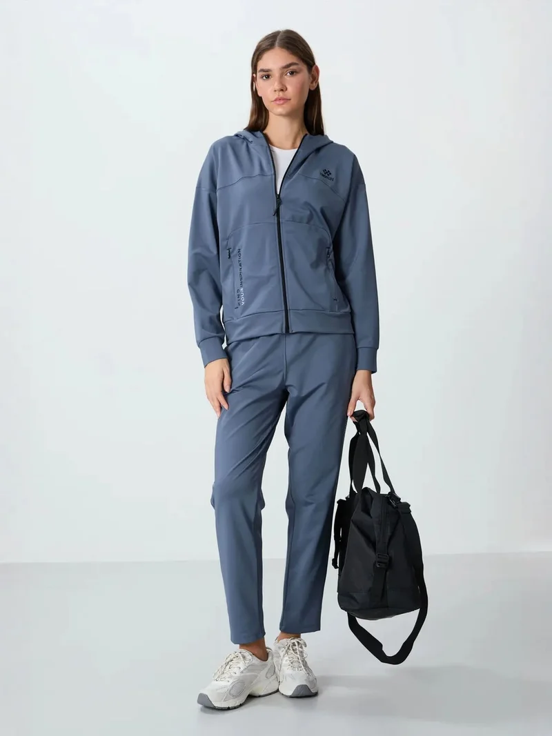 تومي لايف TOMMY Women’s Hooded Zip Sweatshirt And Pants Set