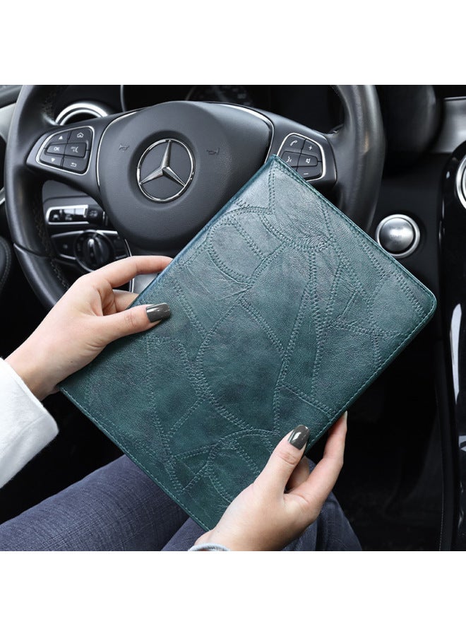 Suitable For IPad Protective Case Air2 Tablet 9.7 Inch Case Mini4 Case Business Pro11 Inch Silicone Soft Case 8-Color:Red-Applicable Model:air1/2/IPad/Pro9.7
