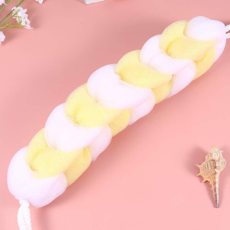 Bath Body Mesh Loofah, Light Soap Foam Loofah, Easily Cleanse Skin, Suitable for Daily Use, Quick Dry and Easy to Use in Bathroom