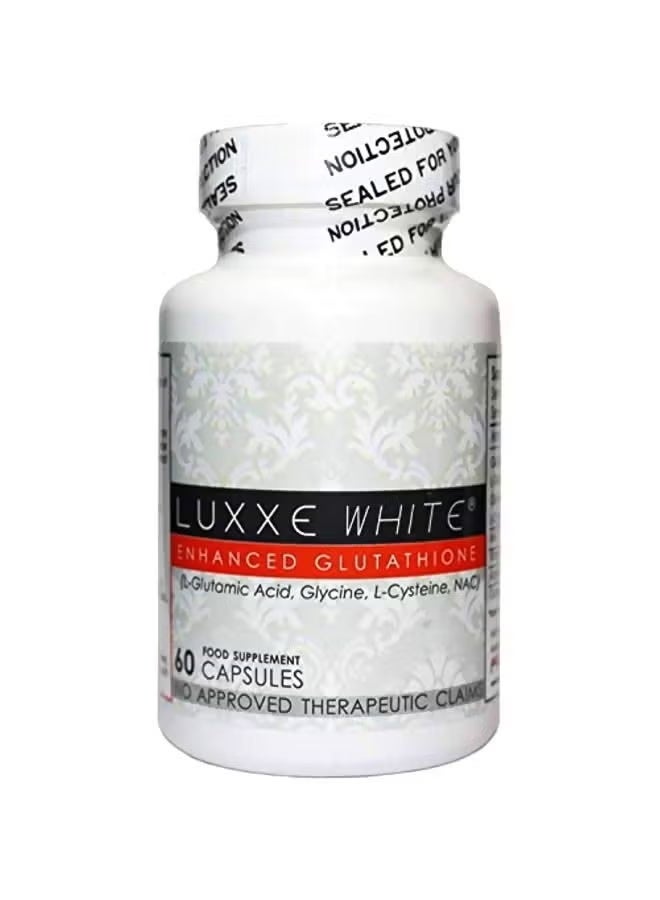 Luxxe White Enhanced Glutathione Dietary Supplement - 60 Capsules