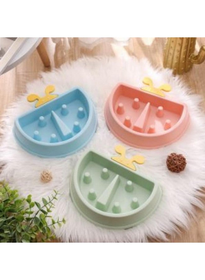 PET Dog And Cat Bowl Pet Feeder Dog Feeder Slow Eating Slow Eating Pet Bowl Butter Flies Shape - Image 1