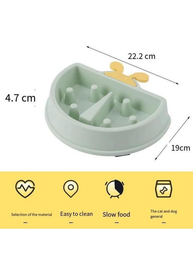 PET Dog And Cat Bowl Pet Feeder Dog Feeder Slow Eating Slow Eating Pet Bowl Butter Flies Shape - Image 2