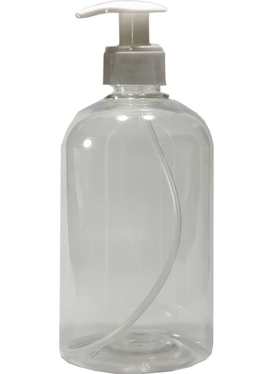 Paradise Liquid Soap Bottle Pet + Valve Set Transparent 500 ml Set of 5 