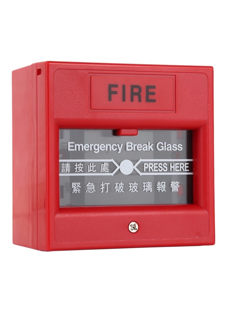 Emergency Break Glass Fire Alarm Door Release Exit Button  - Image 1