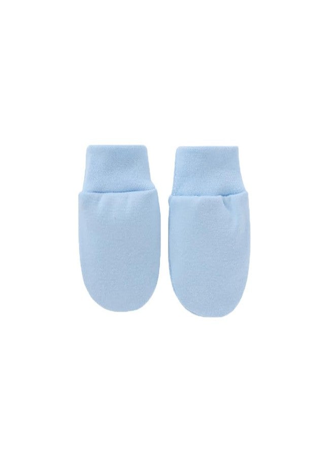 GSHLLO 6 Pairs Cotton Newborn Baby Mittens Baby No Scratch Gloves Soft Infant Gloves Breathable Toddler Gloves Preemie Mittens for Girls Boys - Image 4