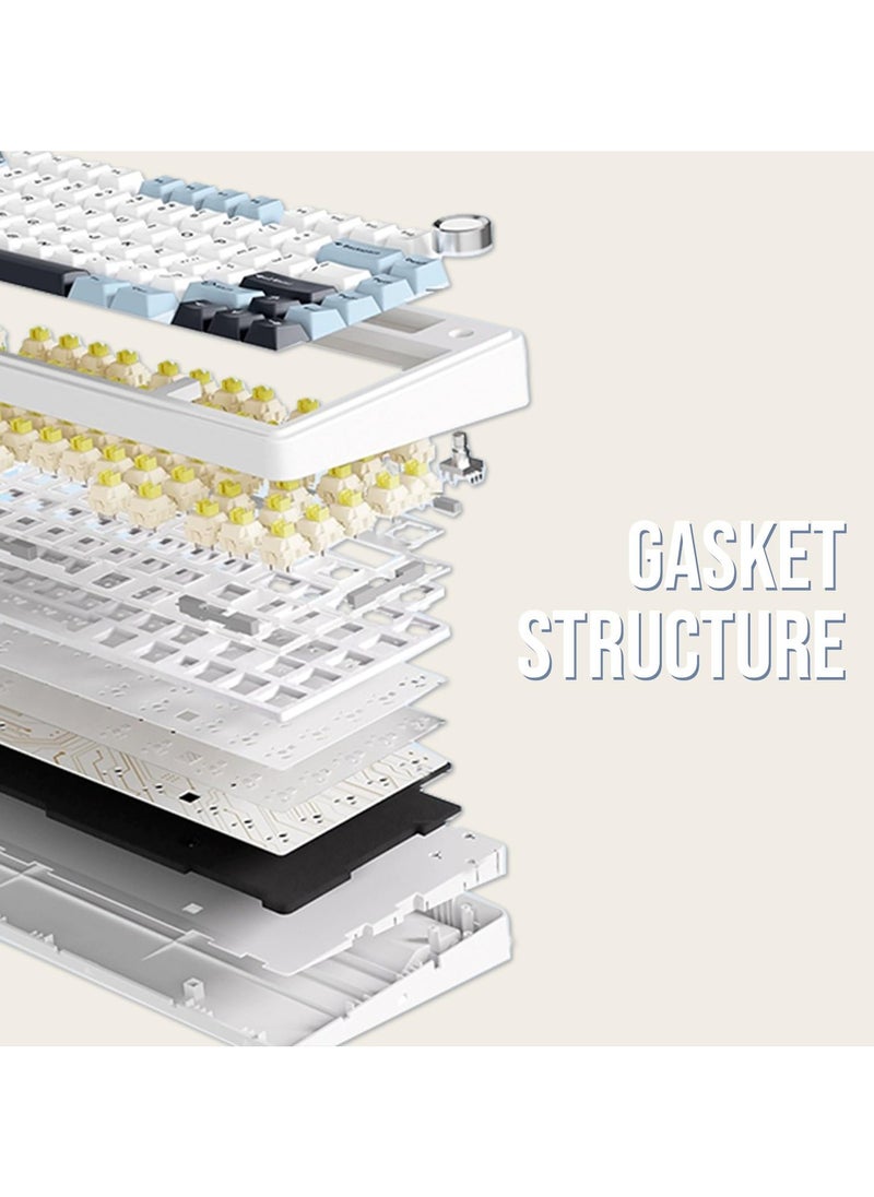 AULA - F75 Reaper Switch Hot Swap Mechanical  Gaming Keyboard 3 Mode Connection Bluetooth/Wireless/USB-C - Image 1
