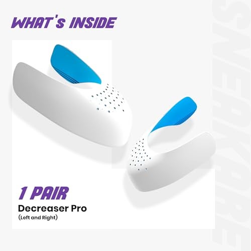 SNEAKARE DECREASER Pro Small Shoe Crease Protector for Men's Shoes - Shoe Crease Preventer for Sneakers - Anti Wrinkle Guard - (UK2 to UK6.5) - 1 Pair - Image 4