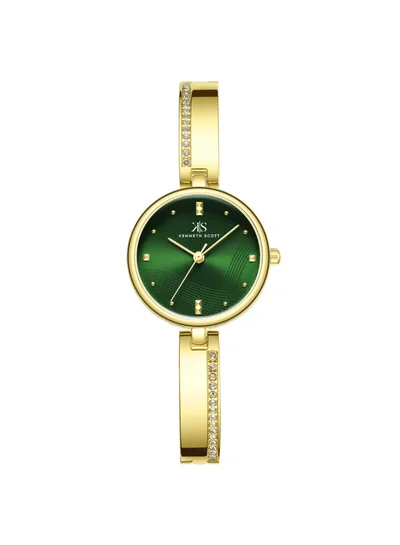 KENNETH SCOTT Women's Alloy Analog Watch K23506-GBGG - 28 mm