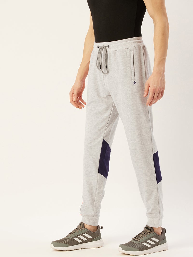 amswan PREMIUM COTTON COLOURBLOCKED TRACK PANTS - Image 2