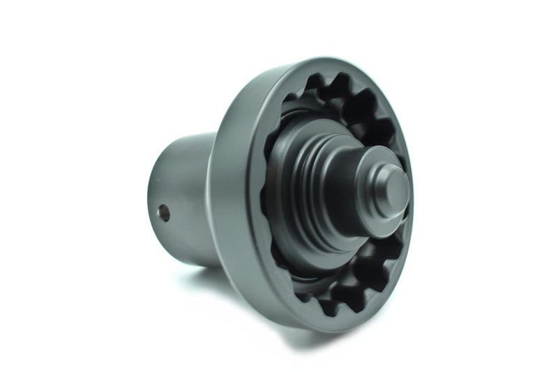 TEMO CenterLock Nut Socket 34 Inch drive for Porsche Central Wheel Lock Model 997 991 GT2 and GT3