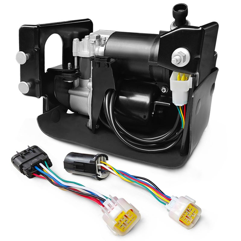 VIGOR Air Ride Suspension Compressor Pump Compatible with 20012015 Cadillac Escalade Chevy Avalanche Suburban Tahoe OE Replace 15254590 19299540
