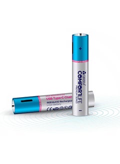 Rafeed AAA Rechargeable Batteries 2 PCS Multicolor  - Image 1