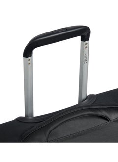 DELSEY Sky max 2.0 check in medium expandable luggage trolley double wheel bag (soft suitcase 79cm) black  - Image 3