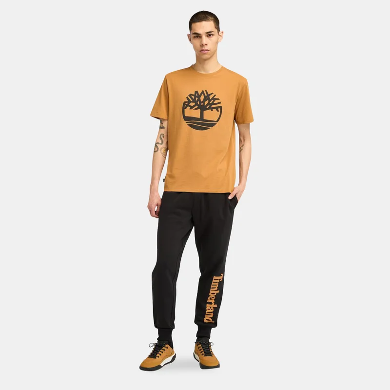 Timberland Men's Wordmark Logo Sweatpants