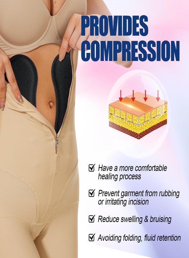 JNATER Lipo Foam Side Pads - 2 Pack Non-Slip Lipo Board for Waist Side Compression Support, Lipo Foam Lateral Protectors for Post Surgery Recovery - Image 4