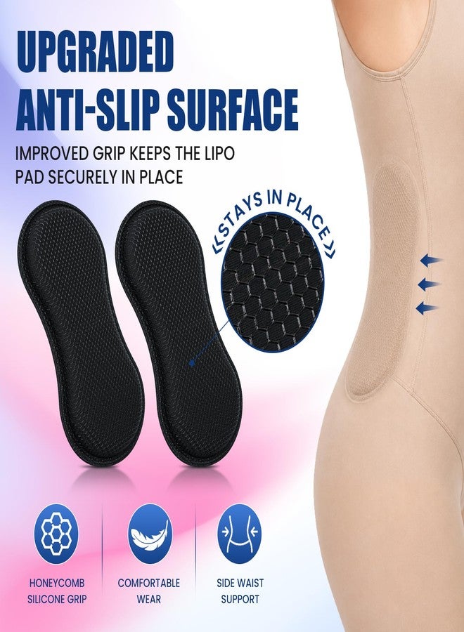 JNATER Lipo Foam Side Pads - 2 Pack Non-Slip Lipo Board for Waist Side Compression Support, Lipo Foam Lateral Protectors for Post Surgery Recovery - Image 3