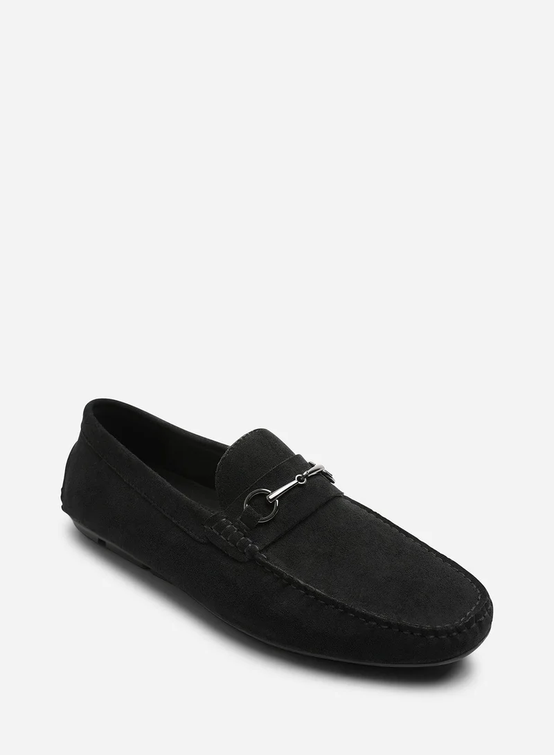 ويرز ذات فروم Hudson Suede Slip On Buckle Loafer