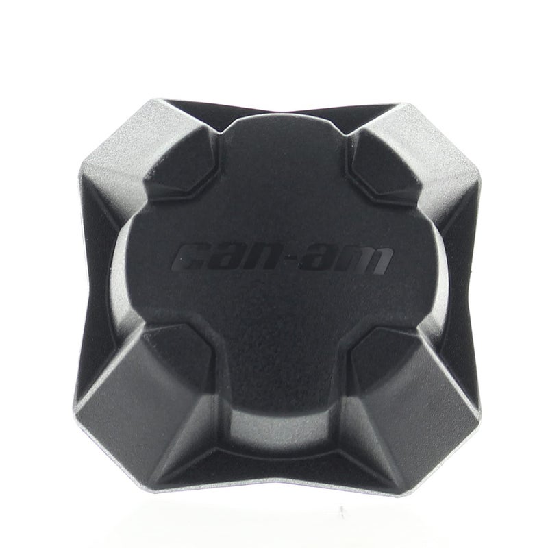 Can-Am New OEM UTV Black Wheel Cap Cover, Commander Maverick Defender, 705401541 - Image 1