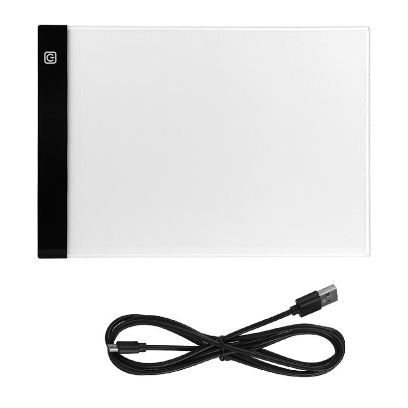 LED Tracing Light Box: A4 Size High Quality Acrylic Ultra-Thin Wear-Resisting - Eye-Caring Harmful Light Filtering Portable Light Pad for Artists Drawing Sketching - Image 1