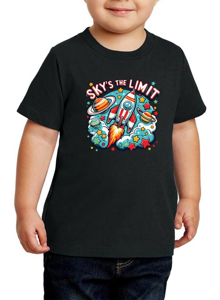 برينت شوب فور مي مجموعة مكونة من 5 تي شيرتات للأولاد أنيقة - تي شيرت كومبو مطبوع بأكمام قصيرة للأولاد - تي شيرت برقبة دائرية للأولاد - تي شيرت كومبو للأطفال - Image 3