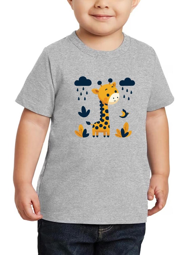 برينت شوب فور مي مجموعة مكونة من 5 تي شيرتات للأولاد أنيقة - تي شيرت كومبو مطبوع بأكمام قصيرة للأولاد - تي شيرت برقبة دائرية للأولاد - تي شيرت كومبو للأطفال - Image 4